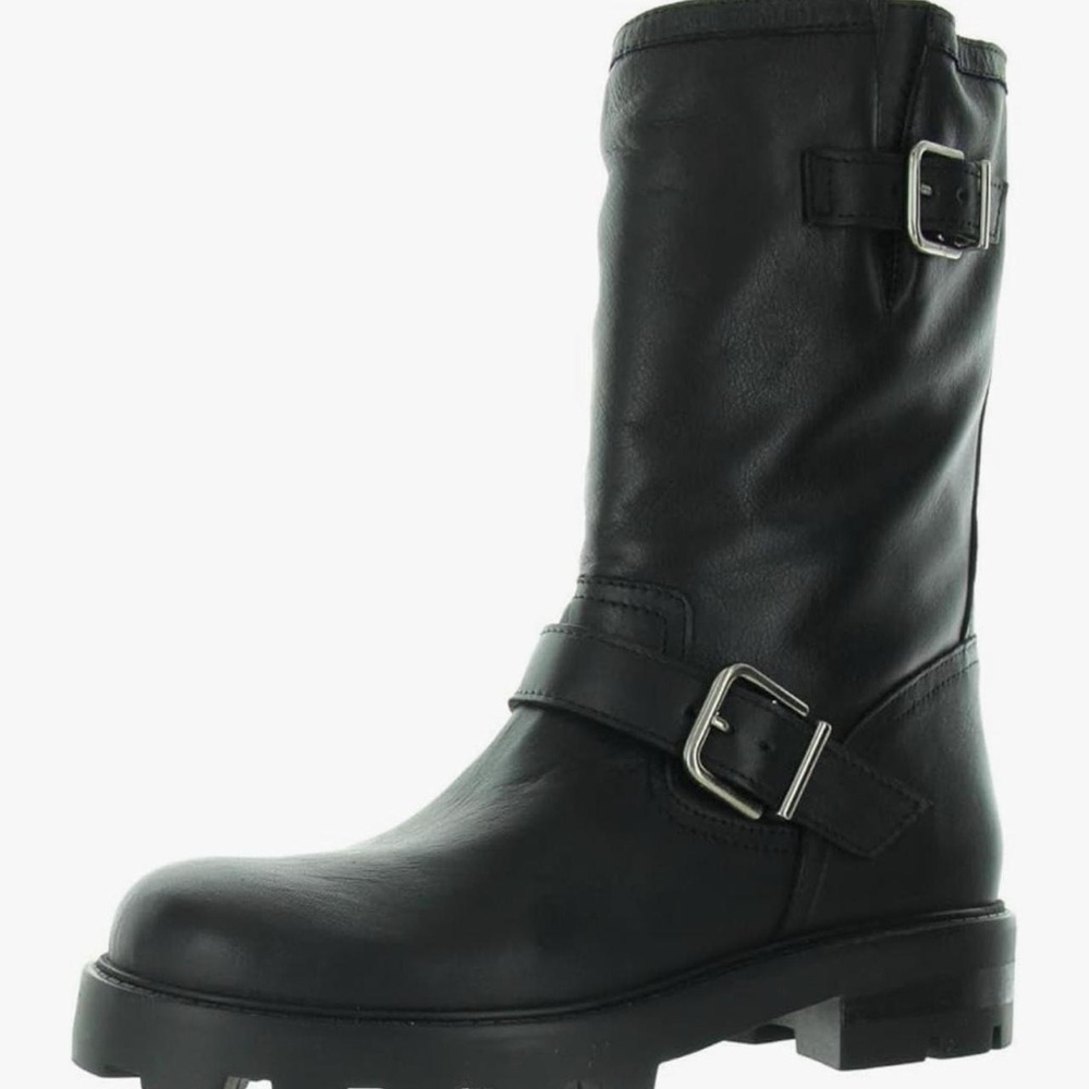 Steve Madden Gleeson Faux Leather Platform Boots
